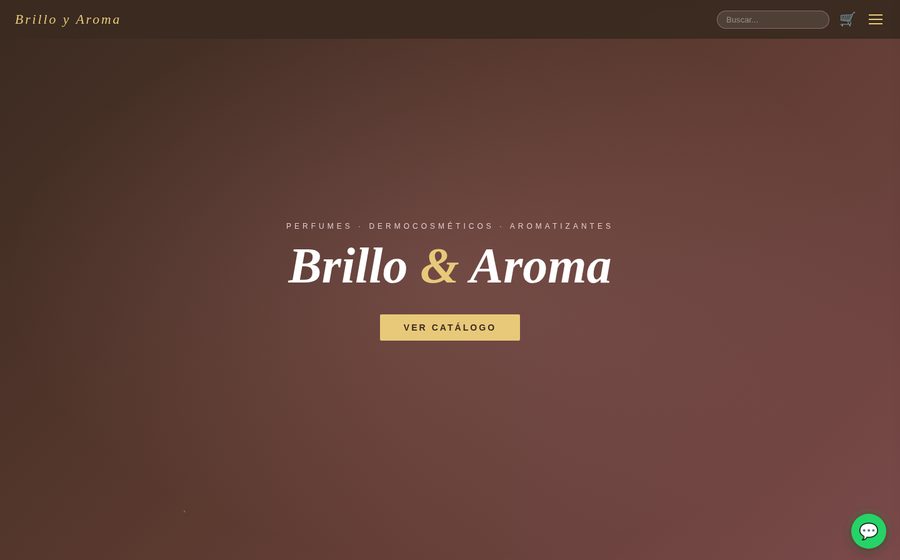 Brillo y Aroma — tienda de perfumes