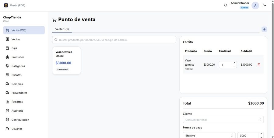 Obol — sistema de punto de venta